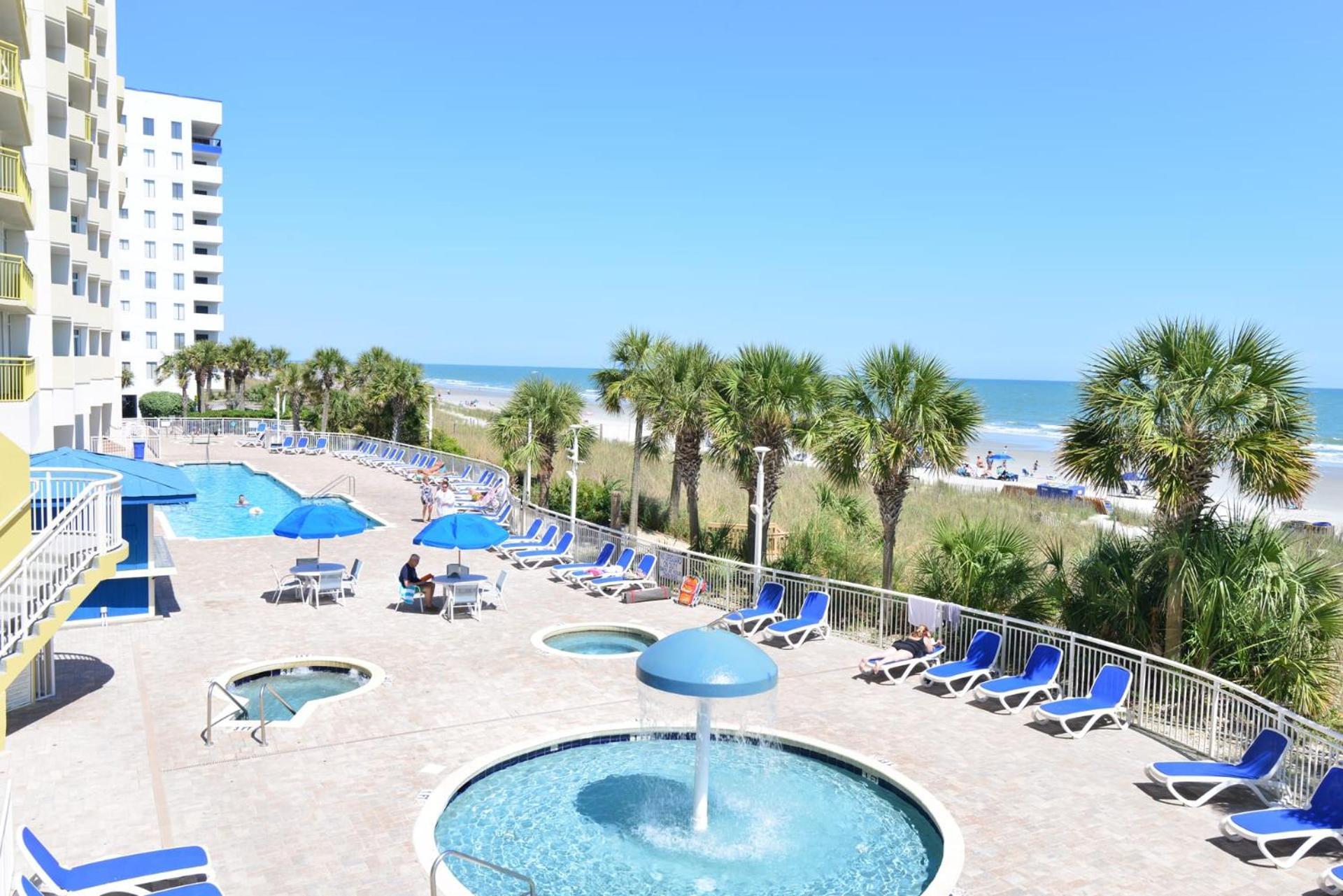 Oceanfront Top Location Modern Resort Lazy River Huge Pool Oasis Myrtle Beach Exterior photo