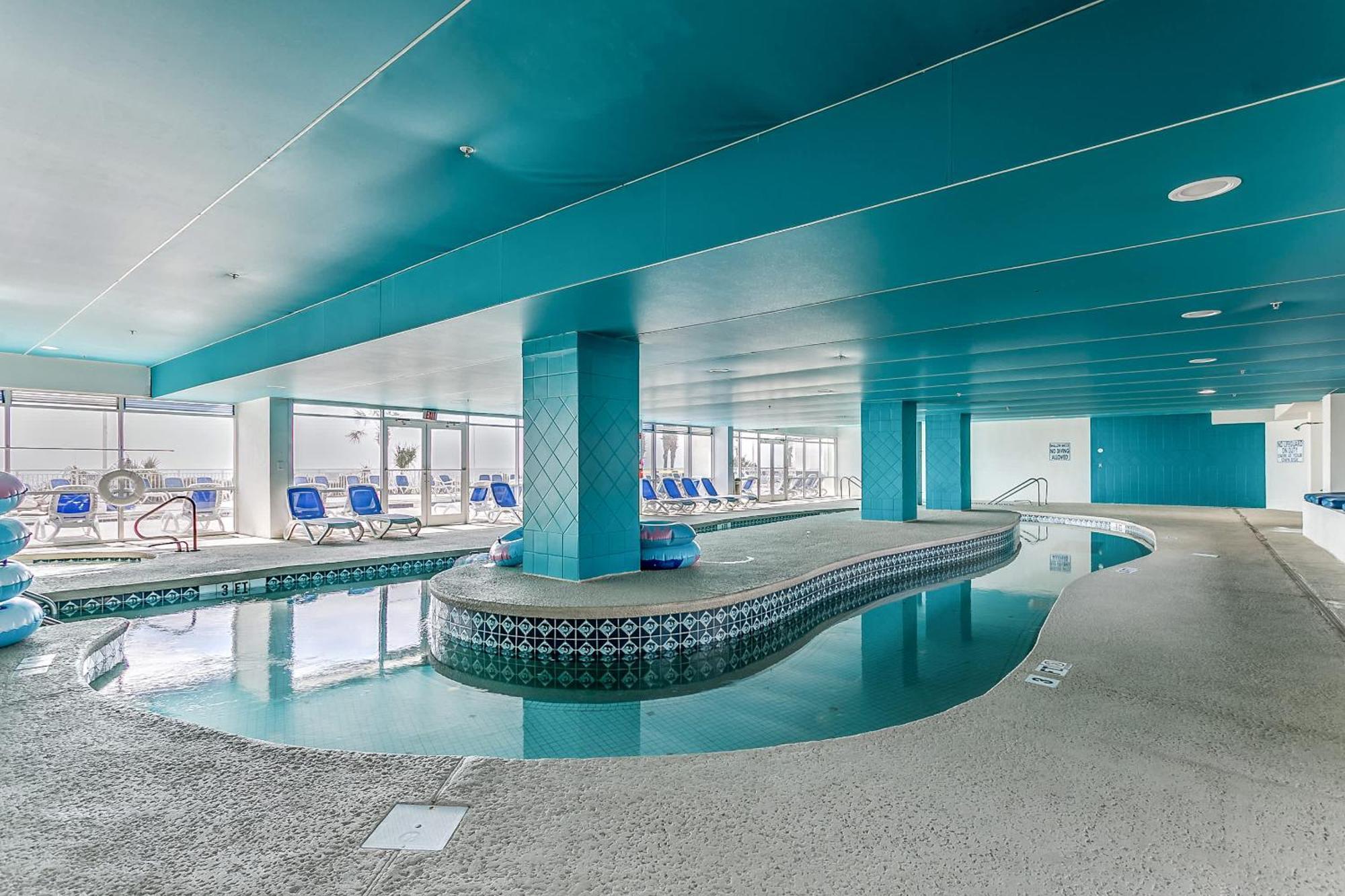 Oceanfront Top Location Modern Resort Lazy River Huge Pool Oasis Myrtle Beach Exterior photo